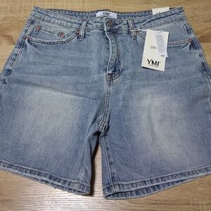 YMI Classic Blue Denim Shorts